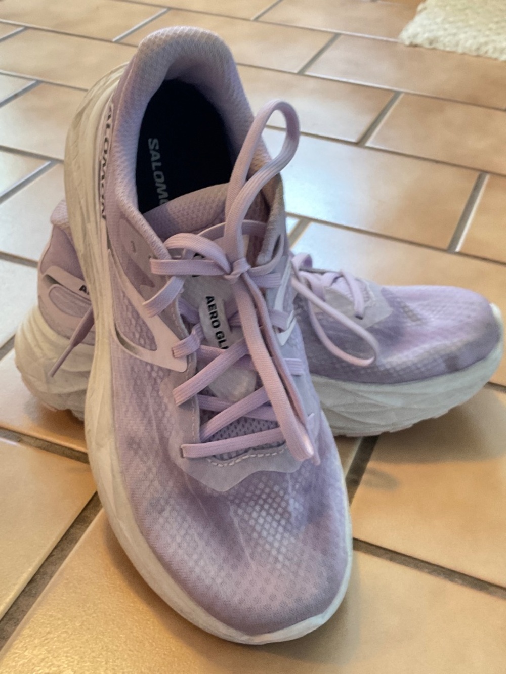 SALOMON AERO GLIDE runners - women size 7